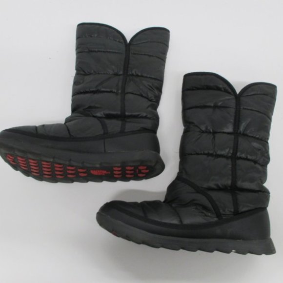 The North Face Shoes - The North Face Faux Fur Lining Black Winter Boots